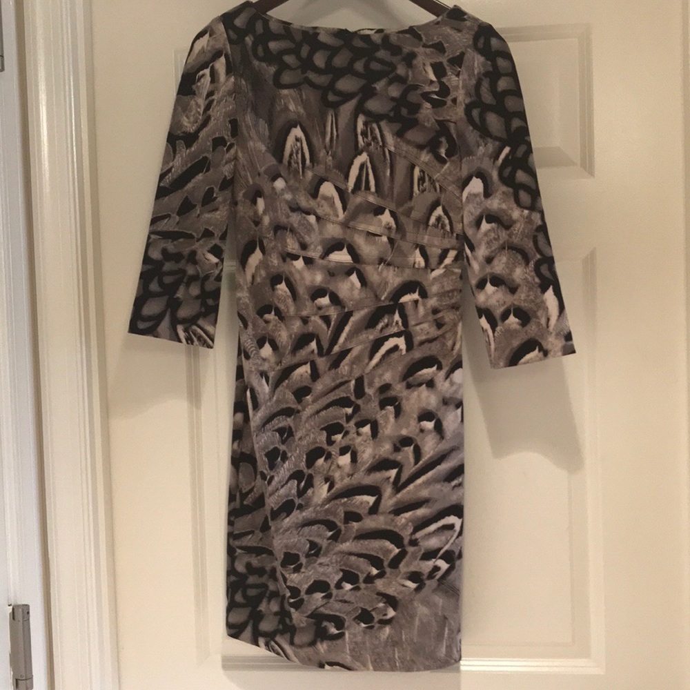 Jessica Simpson Form-Fitting Pattern Dress